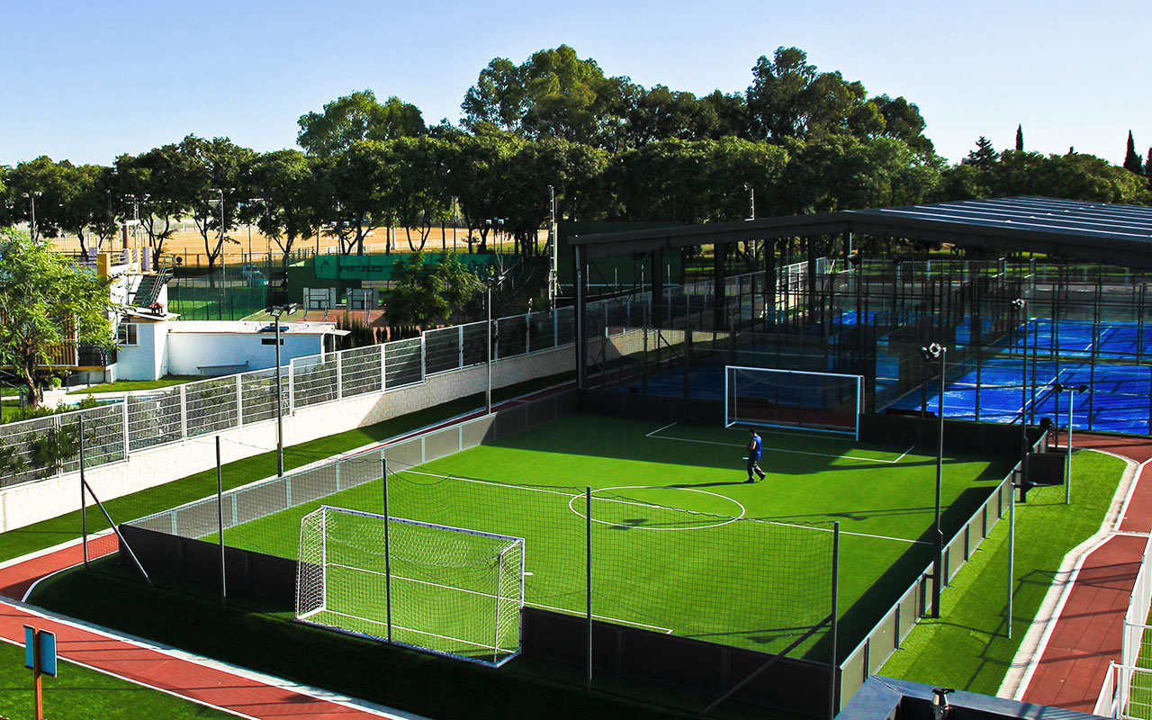 Pista de futbol outdoor